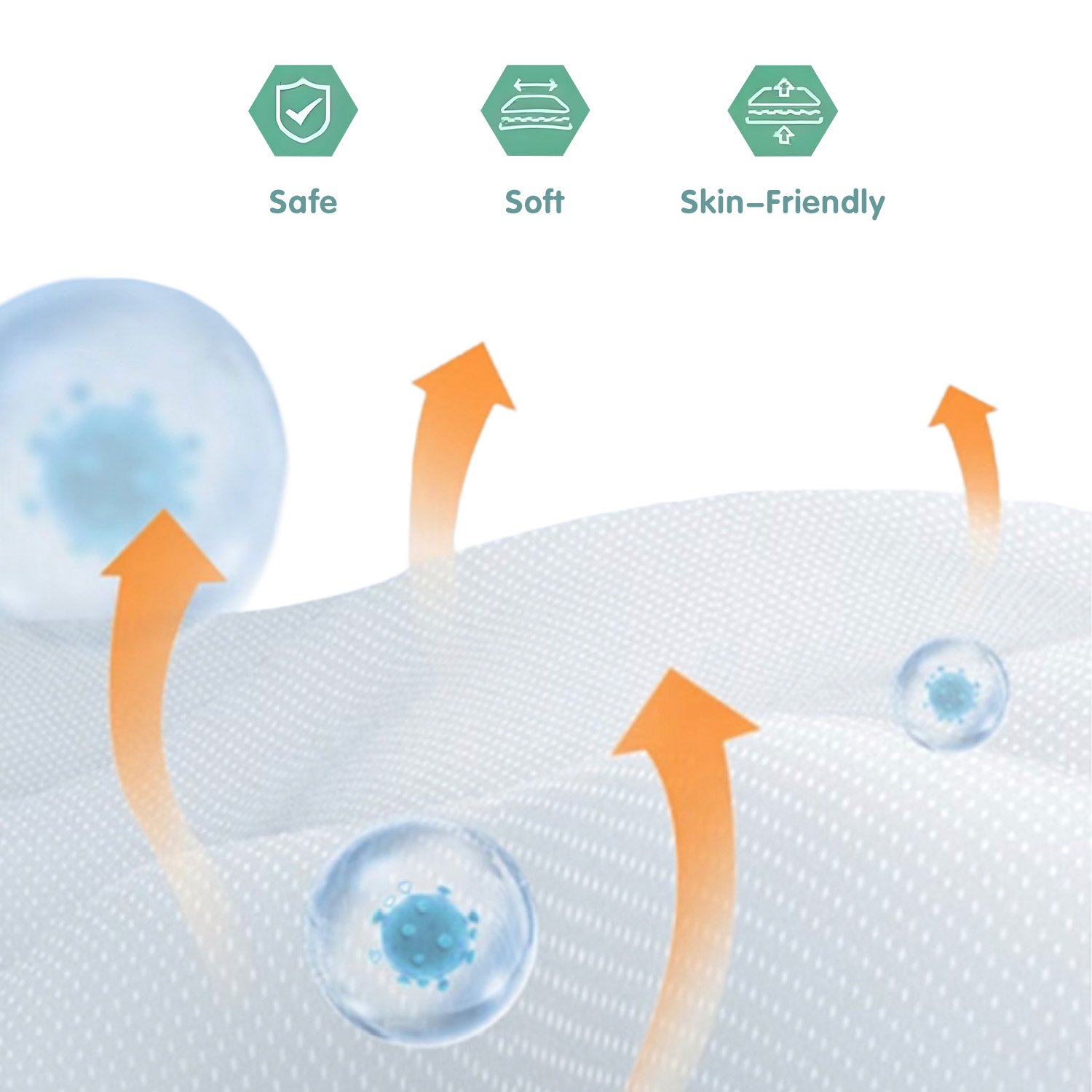 Disposable Ultra Thin Baby Diapers 