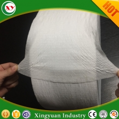 Small ear nonwoven for baby nappy