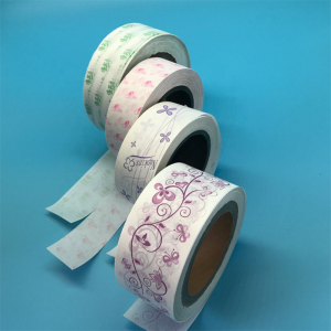 Silicone release paper for lady sanitary napkin pad with factory price