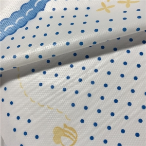 Baby Adult Diapers Raw Material Protective PE Print backsheet Film