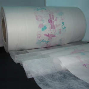 Wholesale baby and adult diaper super soft partial breathable lamination film with printing