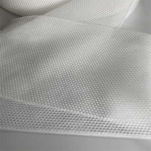 100% polyester hot air through hydrophobic embossed nonwoven fabric for baby diaper