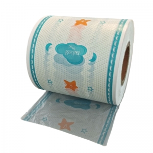 Printed PE Full Breathable Film for Pamper Diaper Backsheet